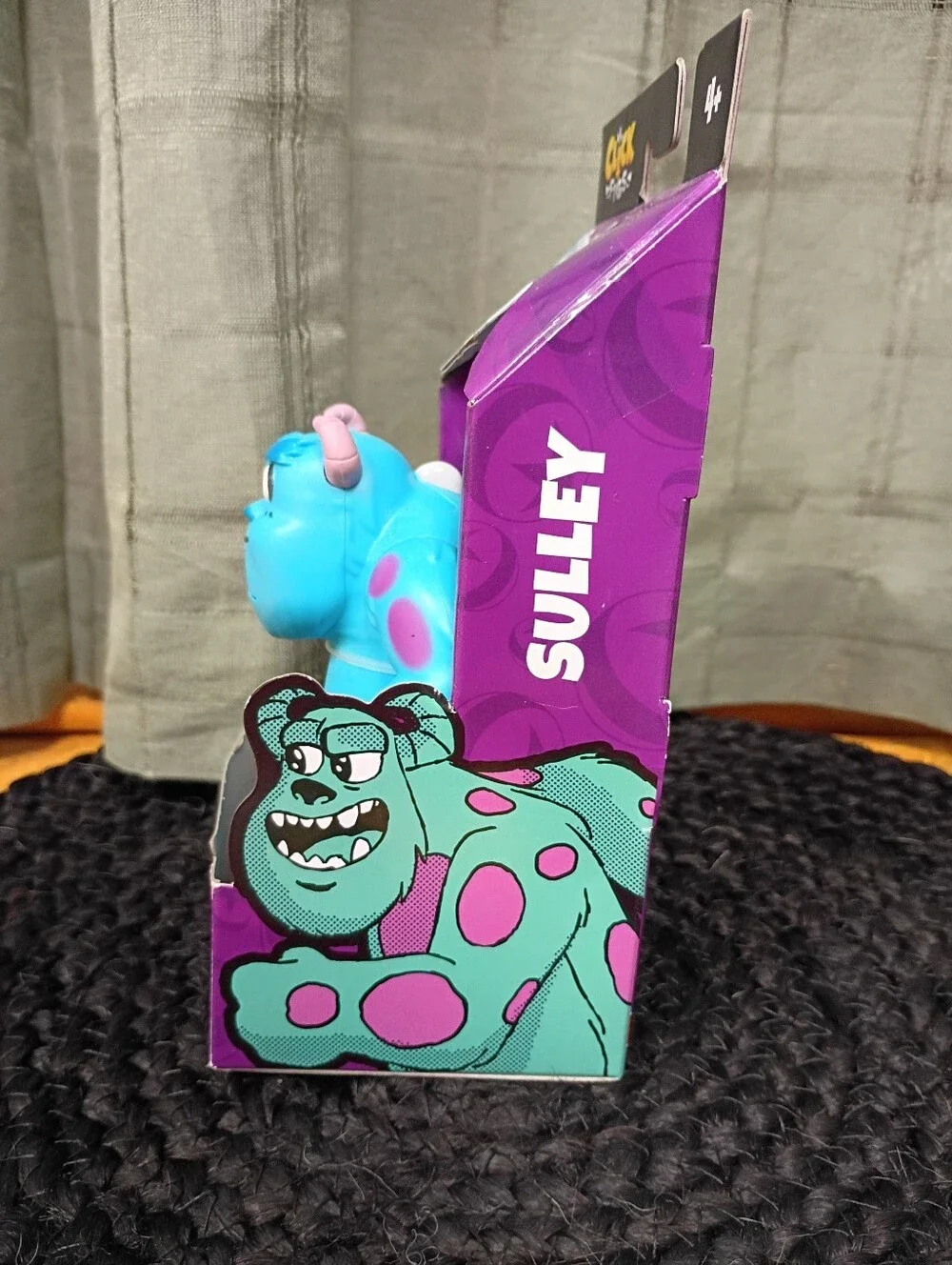 NEW 2025 Disney Pixar Monsters Sulley Click Figs Pop Up Action Figure